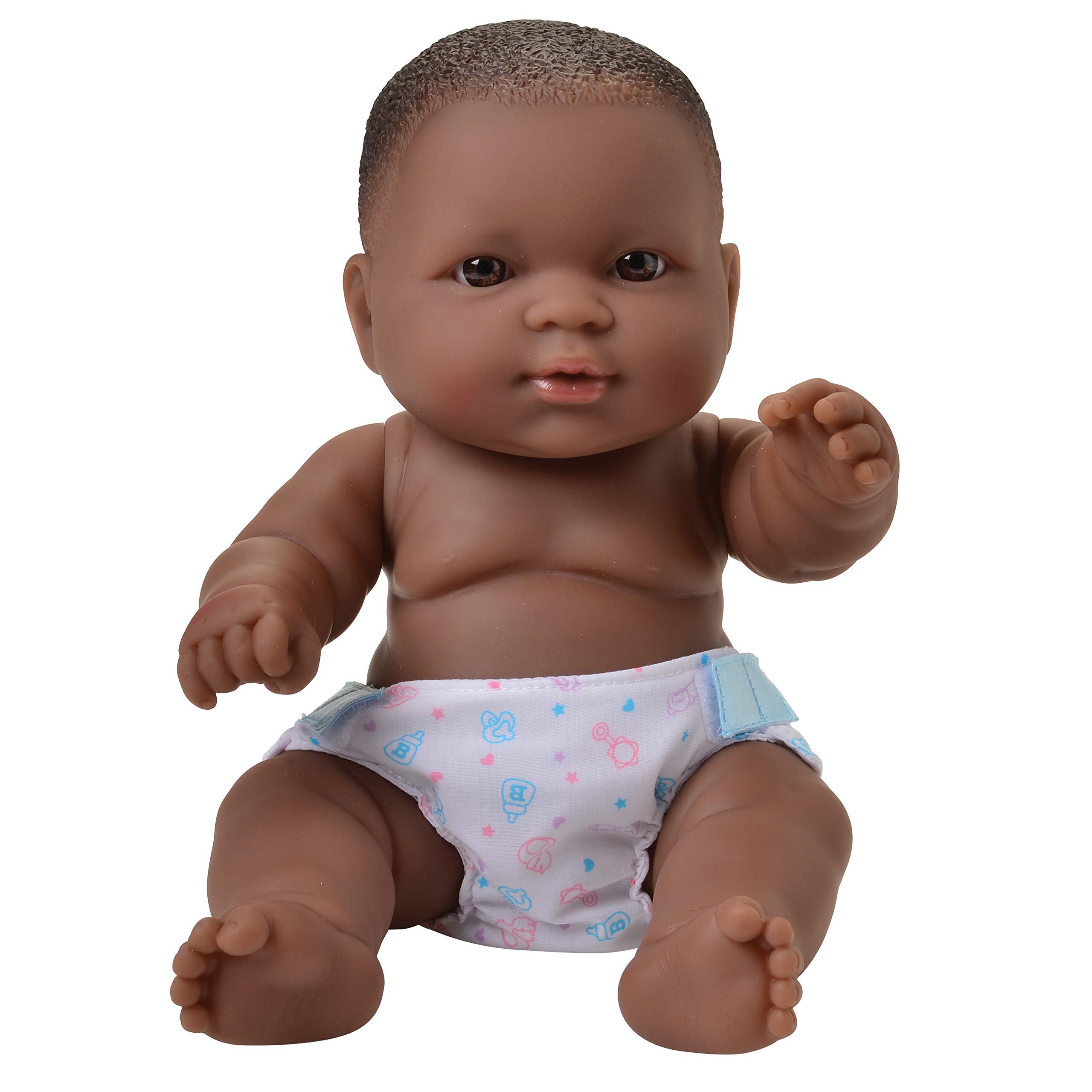 Constructive Playthings Huggable Multi-Cultural Baby Dolls for Kids, Set of 4