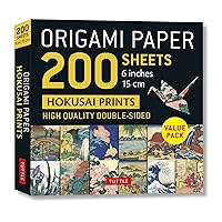 Origami Paper 200 sheets Hokusai Prints 6