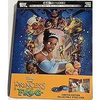 The Princess and the Frog (Steelbook) [4K UHD + Blu-ray + Digital] - Limited edition The Princess and the Frog (Steelbook) [4K UHD + Blu-ray + Digital] - Limited edition Blu-ray DVD 4K