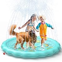 QPAU Non-Slip Splash Pad for Kids and Dog | 67