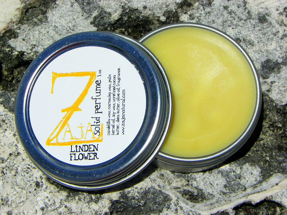 Linden Blossom Solid Perfume by ZAJA Natural - 1 Oz