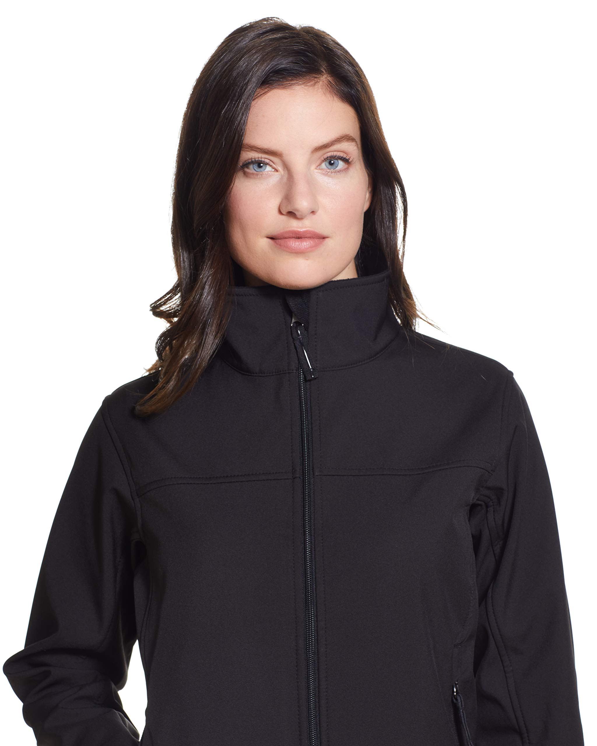 Weatherproof Womens Lightweight Water and Wind Resistant Soft Shell Jacket