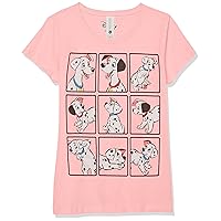 Disney Little, Big 101 Dalmations Dalmatian Box Up Girls Short Sleeve Tee Shirt