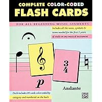 Complete Color Coded Flash Cards for All Beginning Music Students Complete Color Coded Flash Cards for All Beginning Music Students Cards