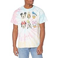 Disney Characters Always Trending Stack Young Men's Short Sleeve Tee Shirt