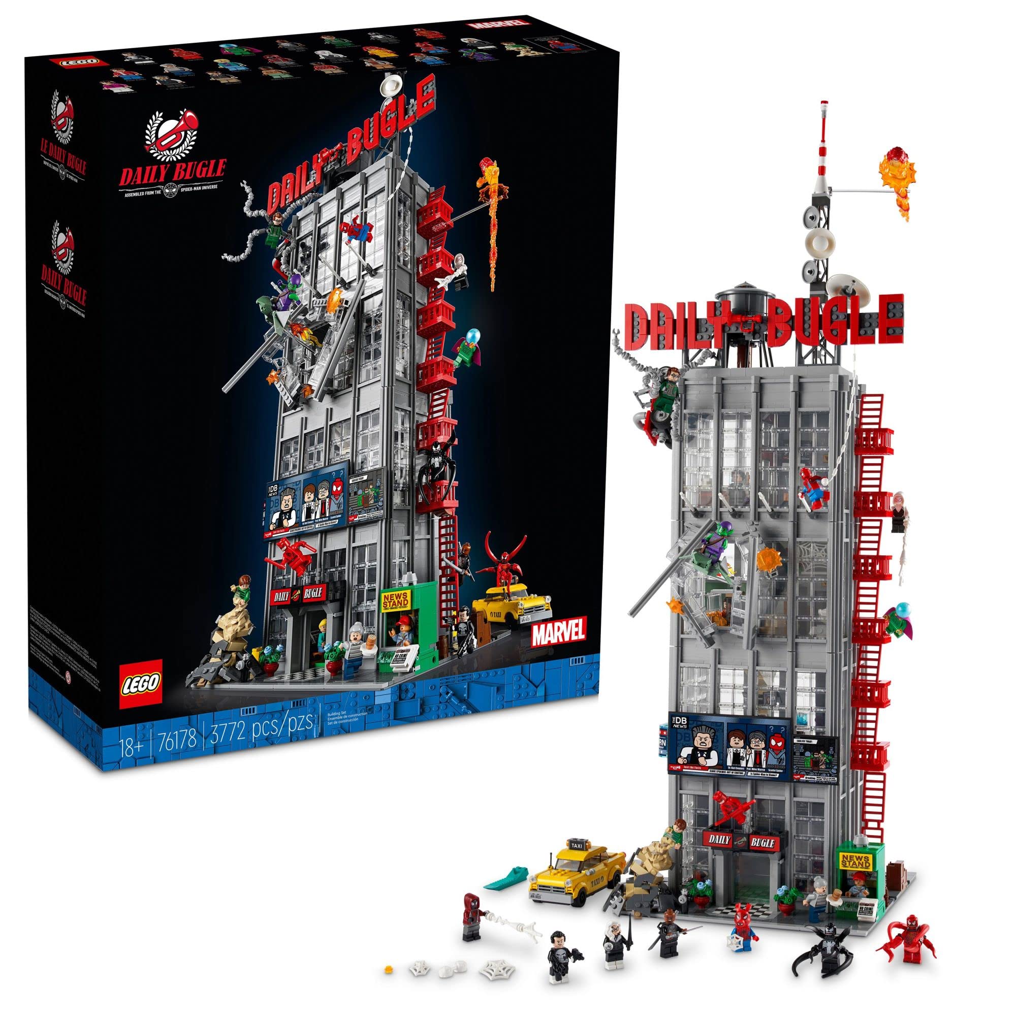 Mua LEGO Marvel Spider-Man Daily Bugle 76178 Building Kit; Collectible  Playset Designed with Adult Marvel Fans in Mind (3,772 Pieces) trên Amazon  Nhật chính hãng 2023 | Giaonhan247