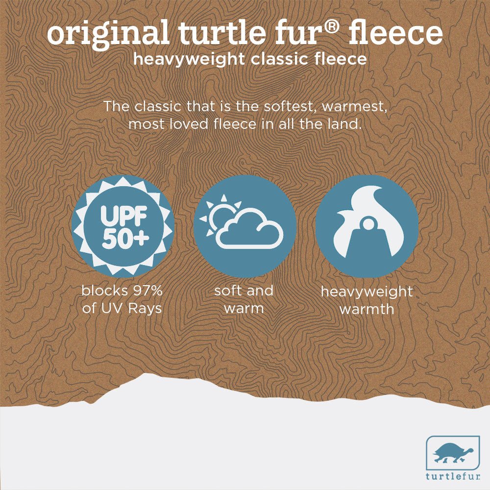 Original Turtle Fur Fleece - The Turtle's Neck, Heavyweight Neck Warmer