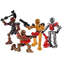 Zing StikBot Zingtannica Action Pack - Collectible Action Figures and  Accessories, Includes 1 Stikbot, 1 Set of Accessories, Stop Motion  Animation