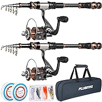 PLUSINNO Fishing Gifts for Men - V6 Vertical Fishing Rod/Pole