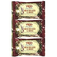 Authentic Red Beans & Rice, Low Fat, 8oz (Red Beans & Rice, Pack of 3)