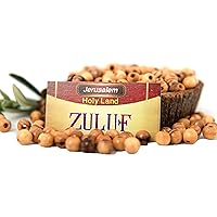 Bethlehem Olive Wood Beads Round 4mm Wood Beads Rosary Supplies (60 Beads) with Zuluf Certificate | Olive Wood Beads for Bracelet Rosary and Jewelry Making | Very Small Tiny Beads Bead001-4mm