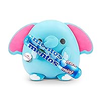 Snackles (Mentos) Elephant Super Sized 14 inch Plush by ZURU, Ultra Soft Plush, Collectible Plush with Real Licensed Brands, Stuffed Animal