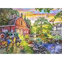 Buffalo Games - Oak Tree Farm - 1000 Piece Jigsaw Puzzle