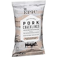 Epic Maple Bacon Pork Cracklings, Keto Friendly, Paleo Friendly, 2.5oz