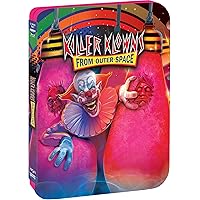 Killer Klowns From Outer Space - Limited Edition Steelbook 4K Ultra HD + Blu-ray [4K UHD] Killer Klowns From Outer Space - Limited Edition Steelbook 4K Ultra HD + Blu-ray [4K UHD] 4K Blu-ray DVD VHS Tape