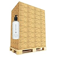 Terra Pure Infuse White Tea and Coconut Conditioner| 13.5 oz. Refillable Pump Dispensers | Amenities for Home, Hotels, Airbnb & Rentals | Full Pallet of 144 Cases with 12 Bottles Each | 1,728 Total