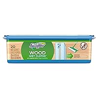 Swiffer Sweeper Wet Wood Floor Mopping cloths, 20 count