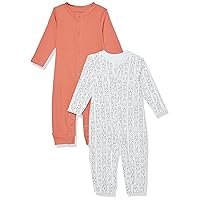 Amazon Aware Unisex Babies' Organic Cotton Footless Coverall (Previously, Pack of 2