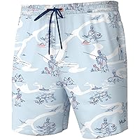 HUK Pursuit Volley Pattern, Quick-Dry Shorts for Men