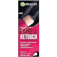 Hair Color Express Retouch Gray Hair Concealer, Instant Gray Coverage, Black, 1 Count