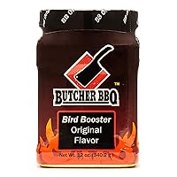 Butcher BBQ | Bird Booster Original Flavor Injection | Moisture and Flavor for Poultry Injections | Chicken