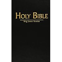 The Holy Bible: King James Version, Black, Pew Bible The Holy Bible: King James Version, Black, Pew Bible Hardcover Paperback