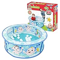 Sunny Days Entertainment CoComelon Bath Time Sing Along Play Center - Ball Pit Tent with 20 Bonus Play Balls and Music