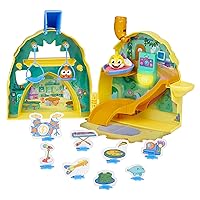 WowWee Baby Shark's Big Show! Shark House Playset – Lights and Sounds Toddler Playset – Interactive Baby Shark Toy