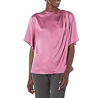 Vince Women's Flutter SLV Draped Nk Blouse