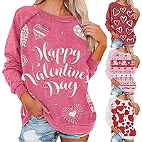 Womens Oversized Tshirts Couples Gift Crewneck Long Sleeve Tee Shirt Going Out Oversize Plus Size Tops