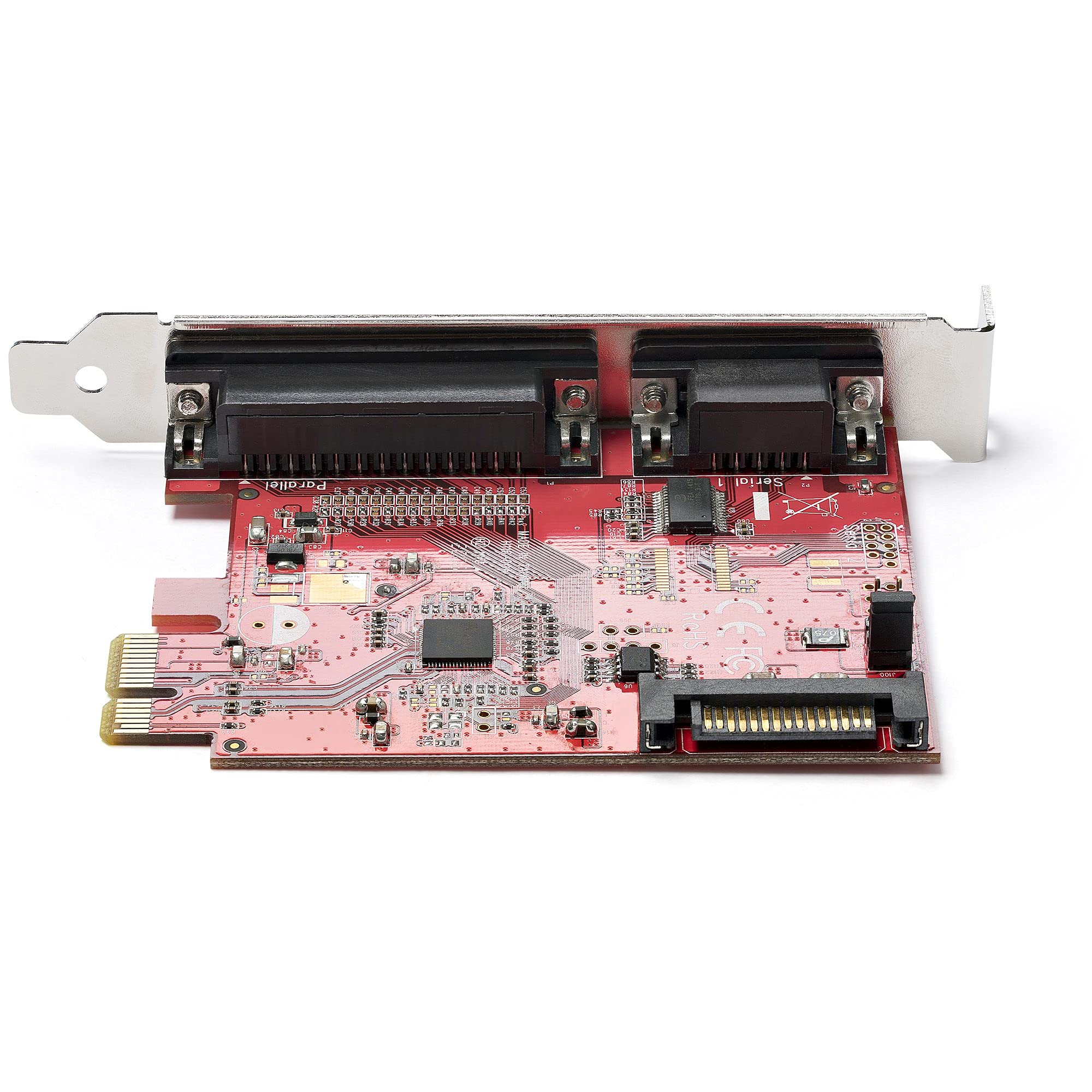 StarTech.com PCIe Card with Serial and Parallel Port - PCI Express Combo Adapter Card with 1x DB25 Parallel Port & 1x RS232 Serial Port - Expansion/Controller Card - PCIe Printer Card (PEX1S1P950)