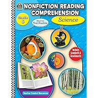 Nonfiction Reading Comprehension: Science, Grd 6: Science, Grd 6