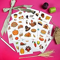 265 Pcs Thanksgiving and Christmas Stickers for Kids