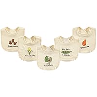 Touched by Nature Unisex Baby Organic Cotton Bibs