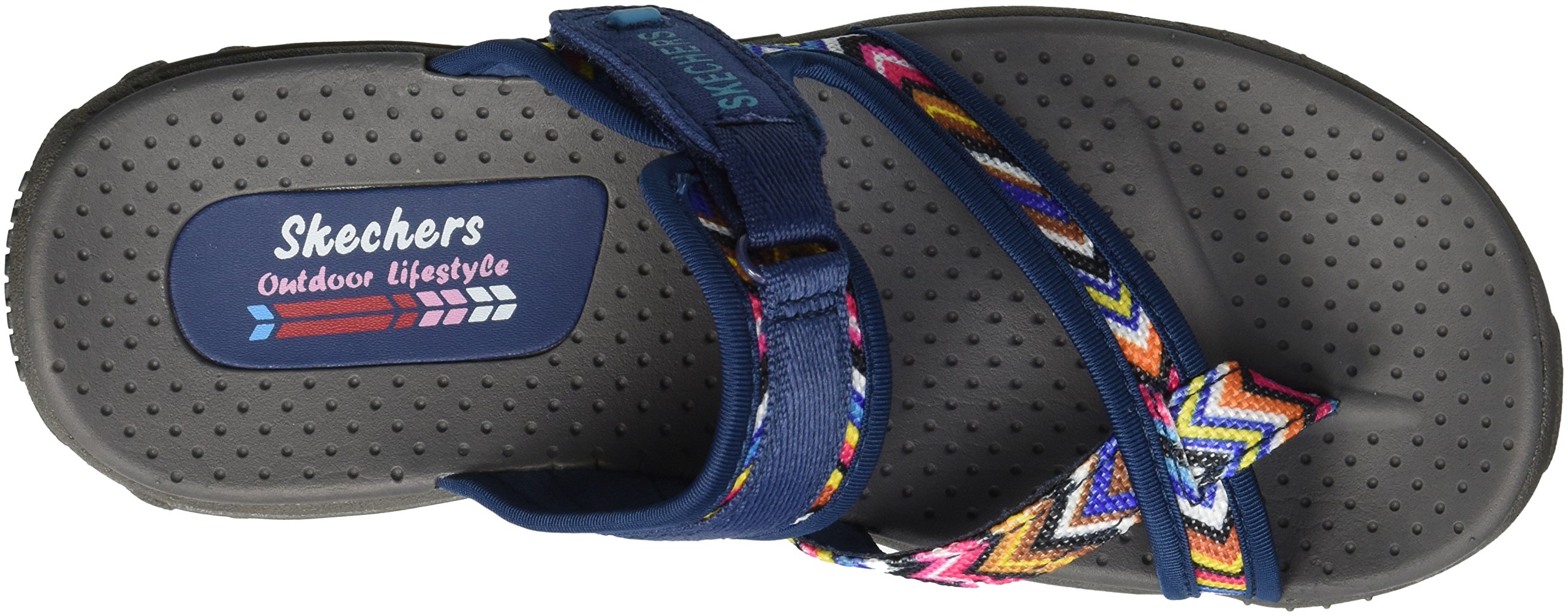 Skechers Women's Reggae-Zig Swag Flip-Flop Sandals