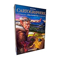 Thunderworks Games - Cartographers: A Roll Player Tale | Award-Winning Game of Fantasy Map Drawing | Strategy Board Game | Flip and Write | Family Game for 1-100 Players | 30-45 Minutes