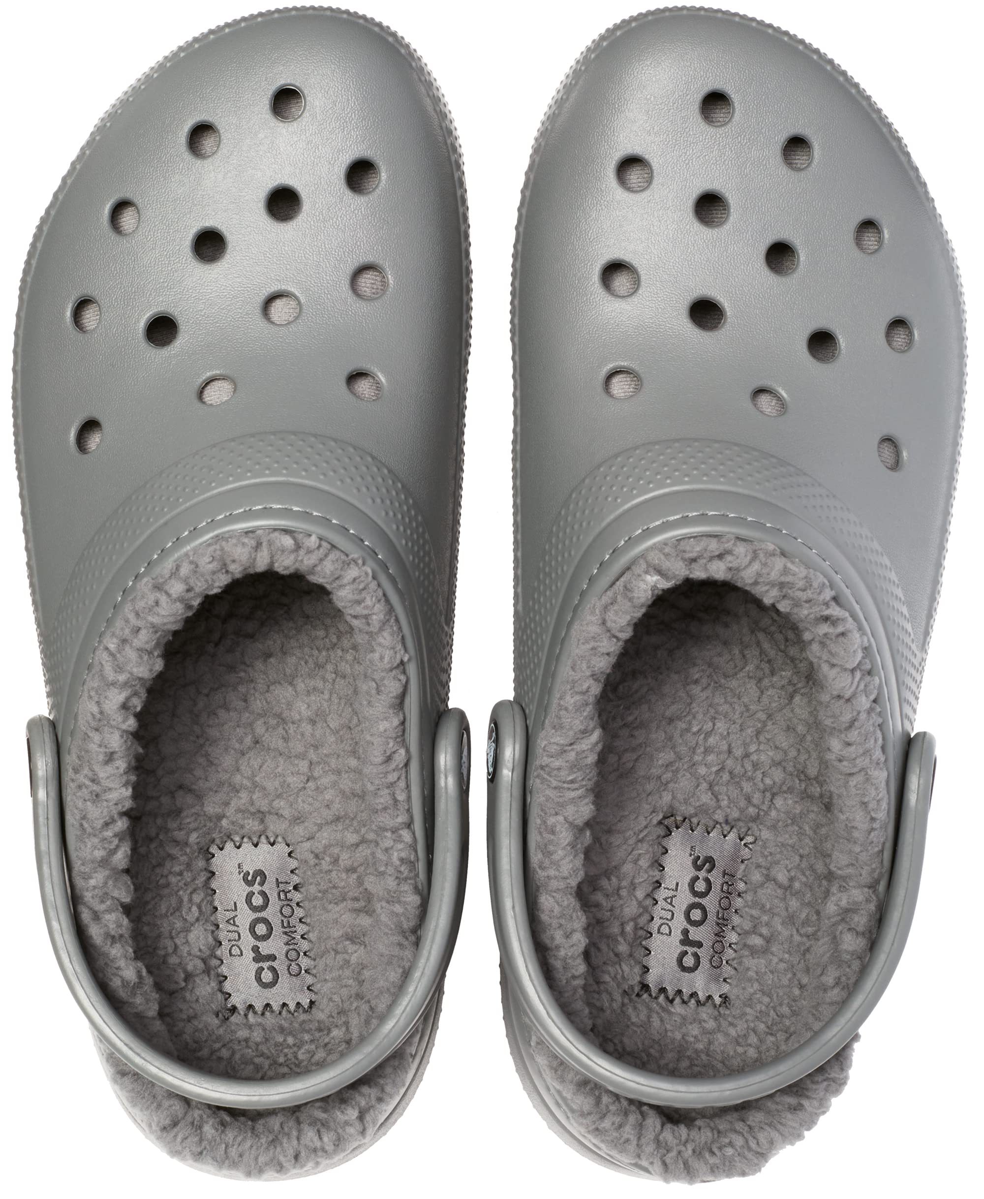 Crocs Unisex-Adult Men's and Women's Classic Lined Clog | Fuzzy Slippers