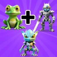 Ai Mix Animal Merge Robot Games 2024 to Animal Fight Monster Makeover Merge master Meadow Pet World Game 3d with Mystical Hybrid Simulator Mixing Grow Animal Games for Kids