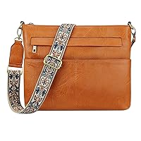 KITATU Crossbody Purse Handbag for Women Designer Vegan Leather Shoulder Zipper Bag with 2 Adjustable Straps