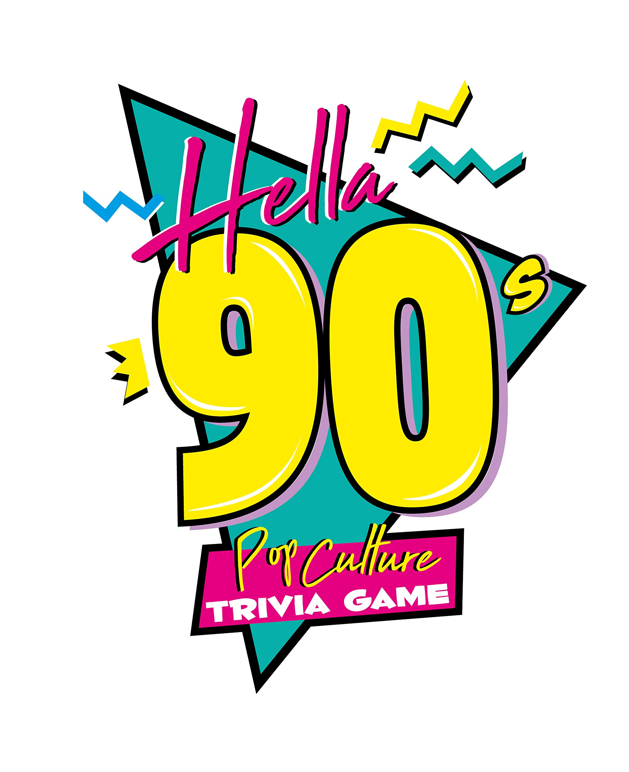 Buffalo Games Hella 90's - Pop Culture Trivia Game Brown