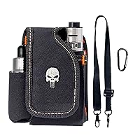 Vape Mod Carrying Bag with Straps, Vapor Case For Box Mod, Tank, E-juice, Battery - Best Vape Portable Travel to Keep Your Vape Accessories Organized [CASE ONLY]
