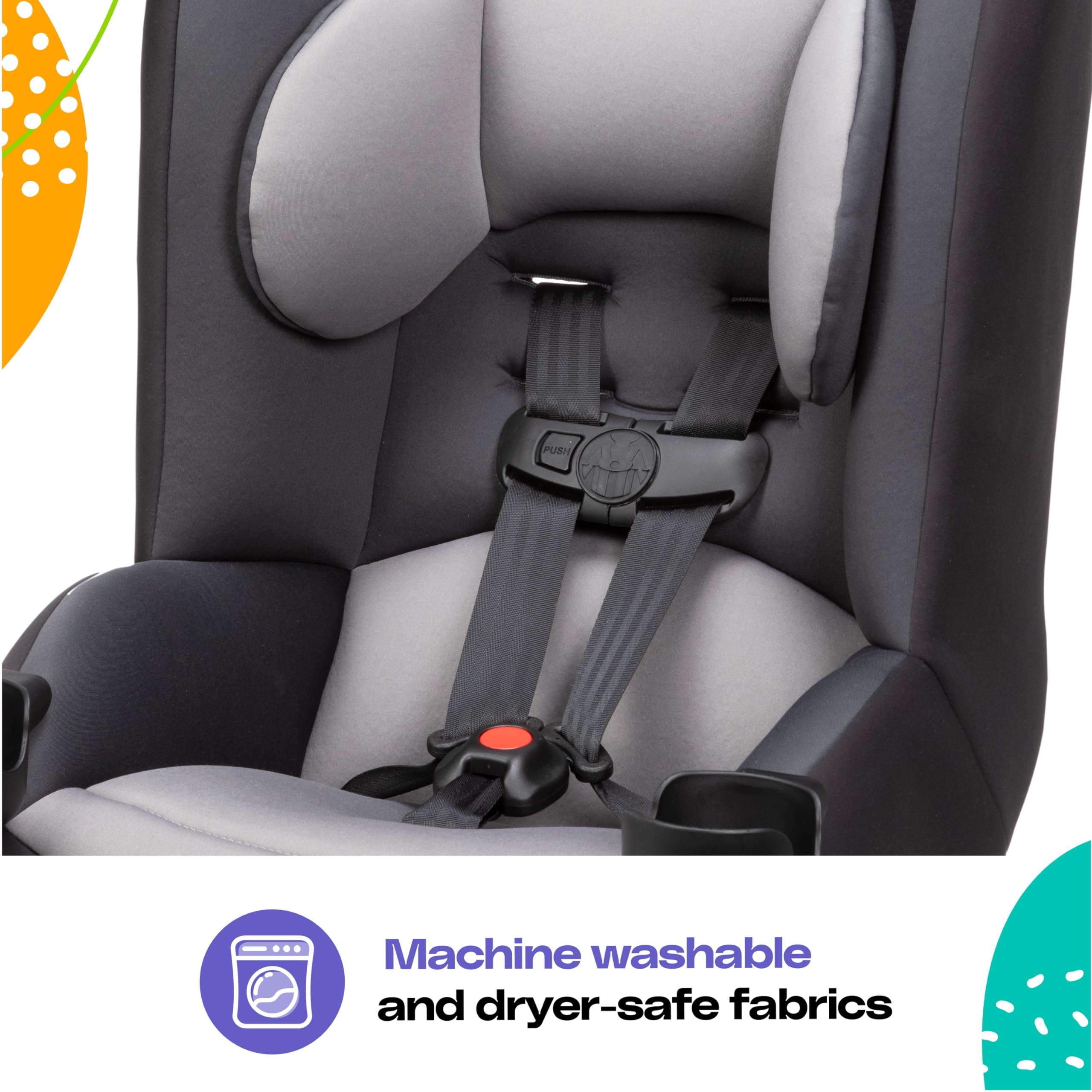 Cosco Kids™ MightyFit™ LX Convertible Car Seat, Broadway