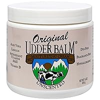 Unscented Original Udder Balm for Cracked Dry Skin 16 Fl Oz
