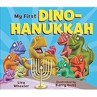 My First Dino-Hanukkah (Dino Board Books) My First Dino-Hanukkah (Dino Board Books) Hardcover Kindle Audible Audiobook Board book