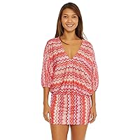 Trina Turk Zen Crochet Tunic-Bathing Suit Cover Ups for Women