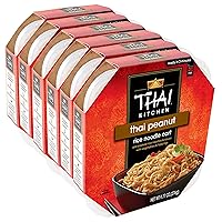 Thai Kitchen Gluten Free Thai Peanut Rice Noodle Cart, 9.77 oz (Pack of 6)