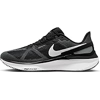 Nike Structure 25 Men's Road Running Shoes (DJ7883-002, Black/Iron Grey/White) Size 9