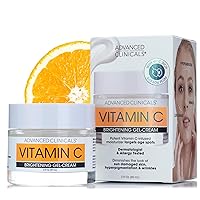 Vitamin C Face Cream Moisturizer Skin Care Facial Lotion, Potent Vitamin C Gel Cream For Face Targets Dry Skin, Age Spots, Wrinkles, Hyperpigmentation, & Sun Damaged Skin, 2 Fl Oz