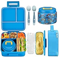 HAIXIN Bento Box Insulated Lunch Box with Thermal cup for Hot Food