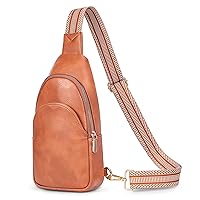 Riavika Trendy Crossbody Bag for Women - Small Shoulder Leather Sling Bags, Fashion Shoulder Purse, and Mini Waist Pack